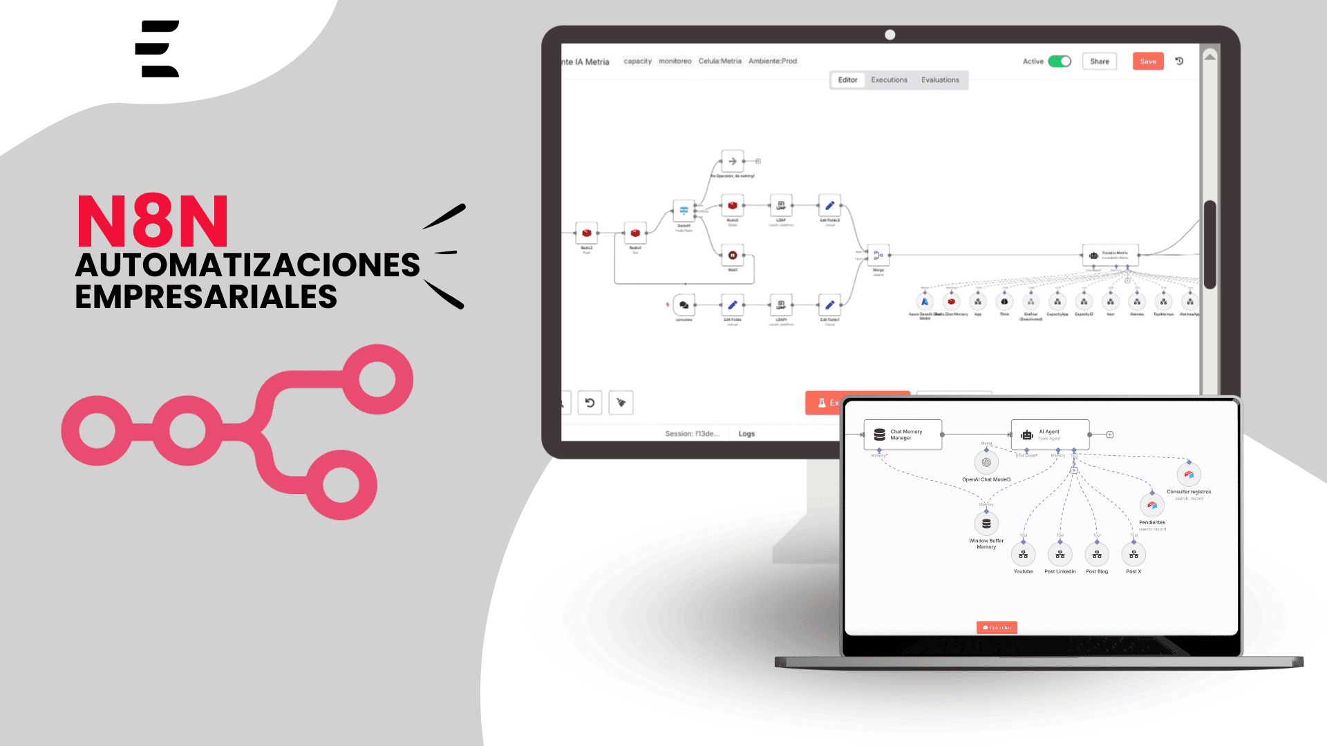 n8n Automatización RRSS
